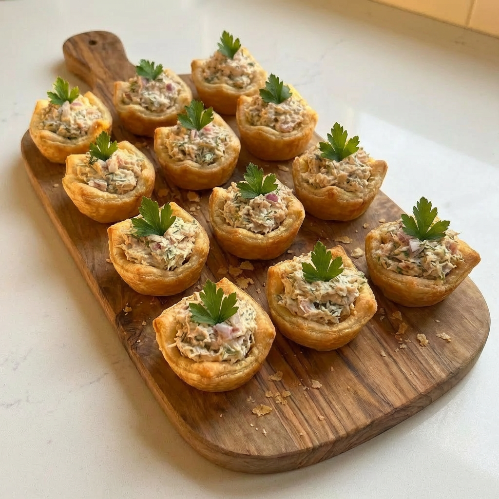 Tuna Puffs: Easy, Flaky Canned Tuna Appetizer in 20 Minutes