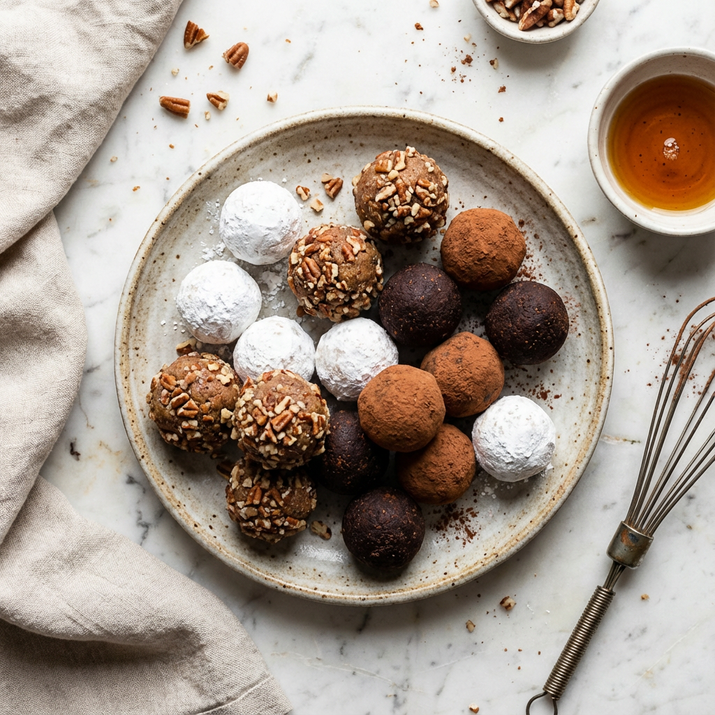 Classic Bourbon Balls: No-Bake, Bite-Sized Whiskey Truffles