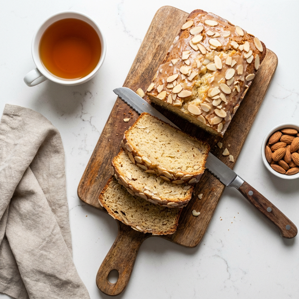 Almond Tea Bread: A Moist, Nutty Loaf Perfect for Afternoon Tea
