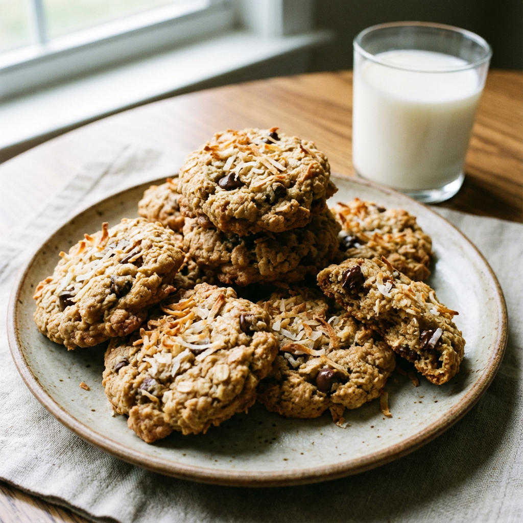 Oatmeal Coconut Cookies: Chewy, Crisp & Perfectly Sweet