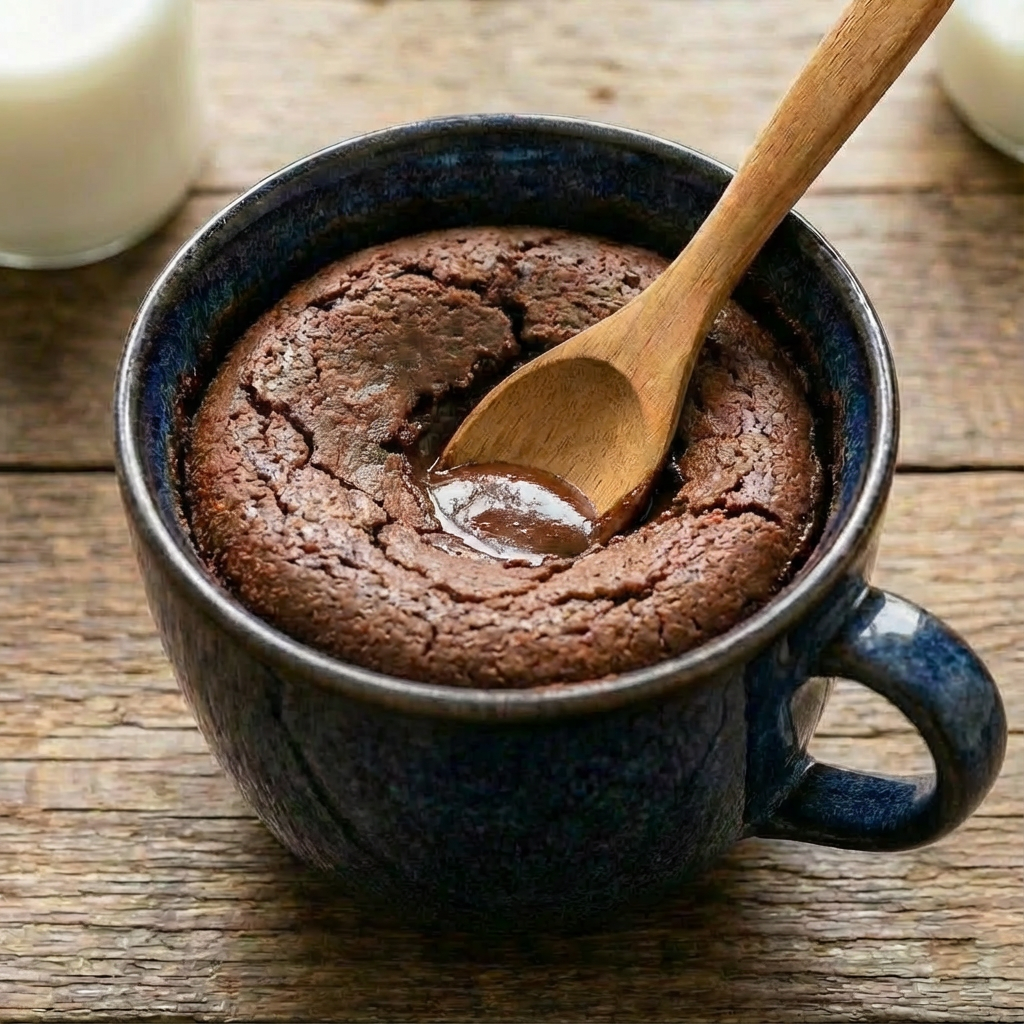 5-Minute Chocolate Lava Mug Cake: Single-Serve Decadence in a Mug