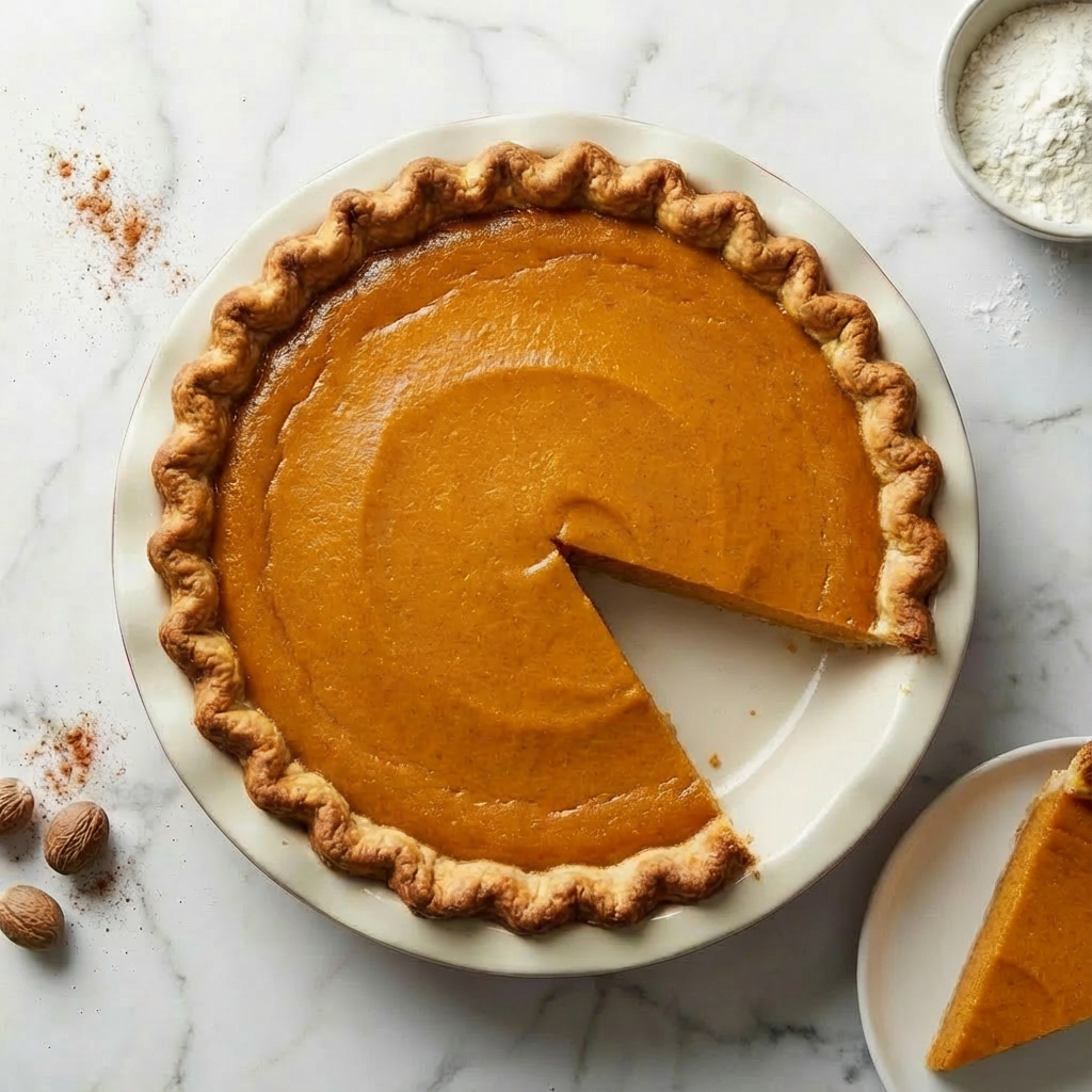 Classic Sweet Potato Pie with Cinnamon Spice