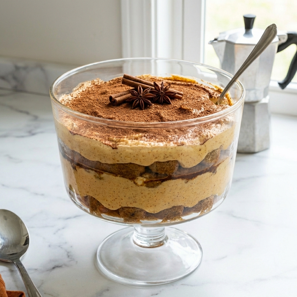 Pumpkin Spice Tiramisu
